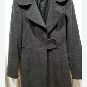 Zara Charcoal Trench Coat